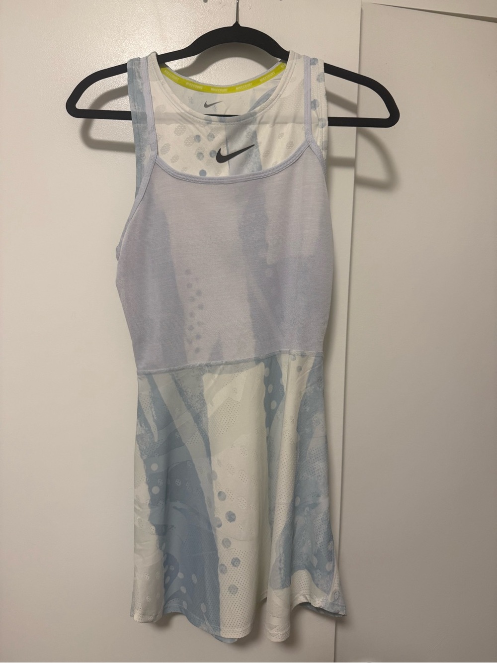 Nike Light Blue & White Tennis Dress